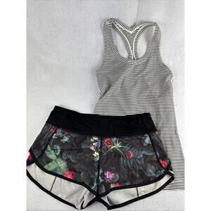 Lululemon Tank and Running Shorts